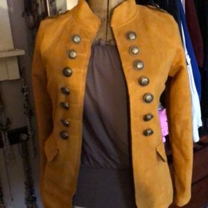 Mustard yellow jacket